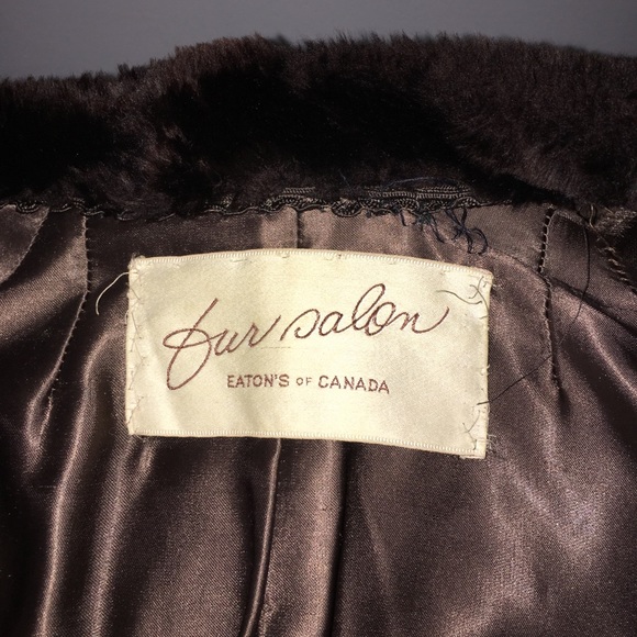 Eaton of Canada Vintage Mouton Sheared Lamb Mink - Picture 6 of 6